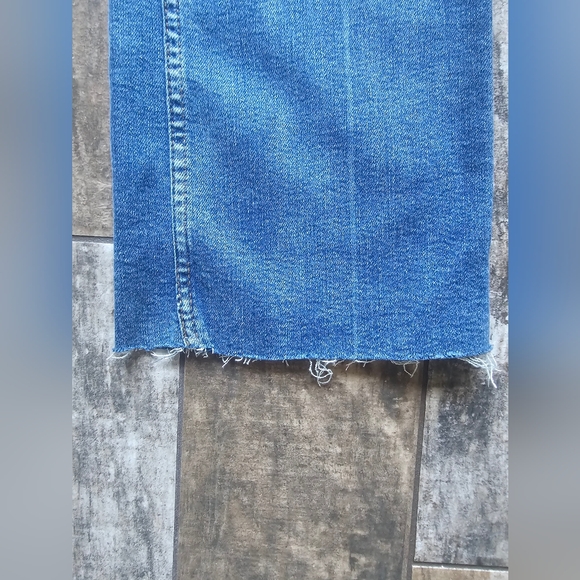 Pilcro The Annie High Rise Straight Leg Jeans Size 28 EUC Raw Hem Anthropologie - Picture 4 of 15